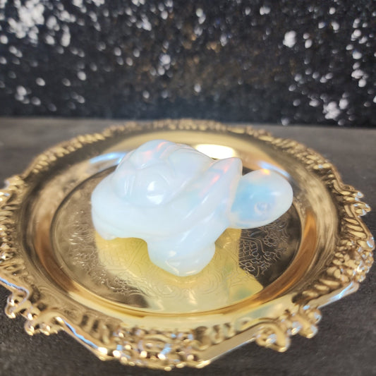 Opalite Turtle Carving - MagicBox Crystals