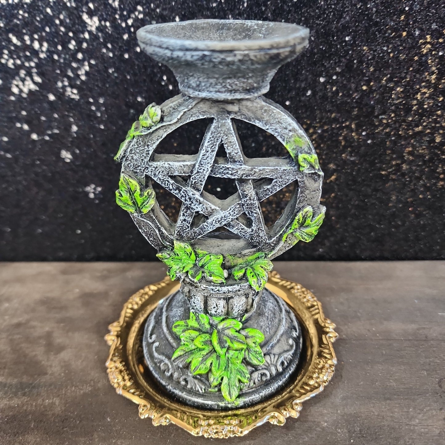 Pentagram Sphere Holder - MagicBox Crystals