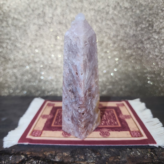 Pink Amethyst Agate Tower - MagicBox Crystals