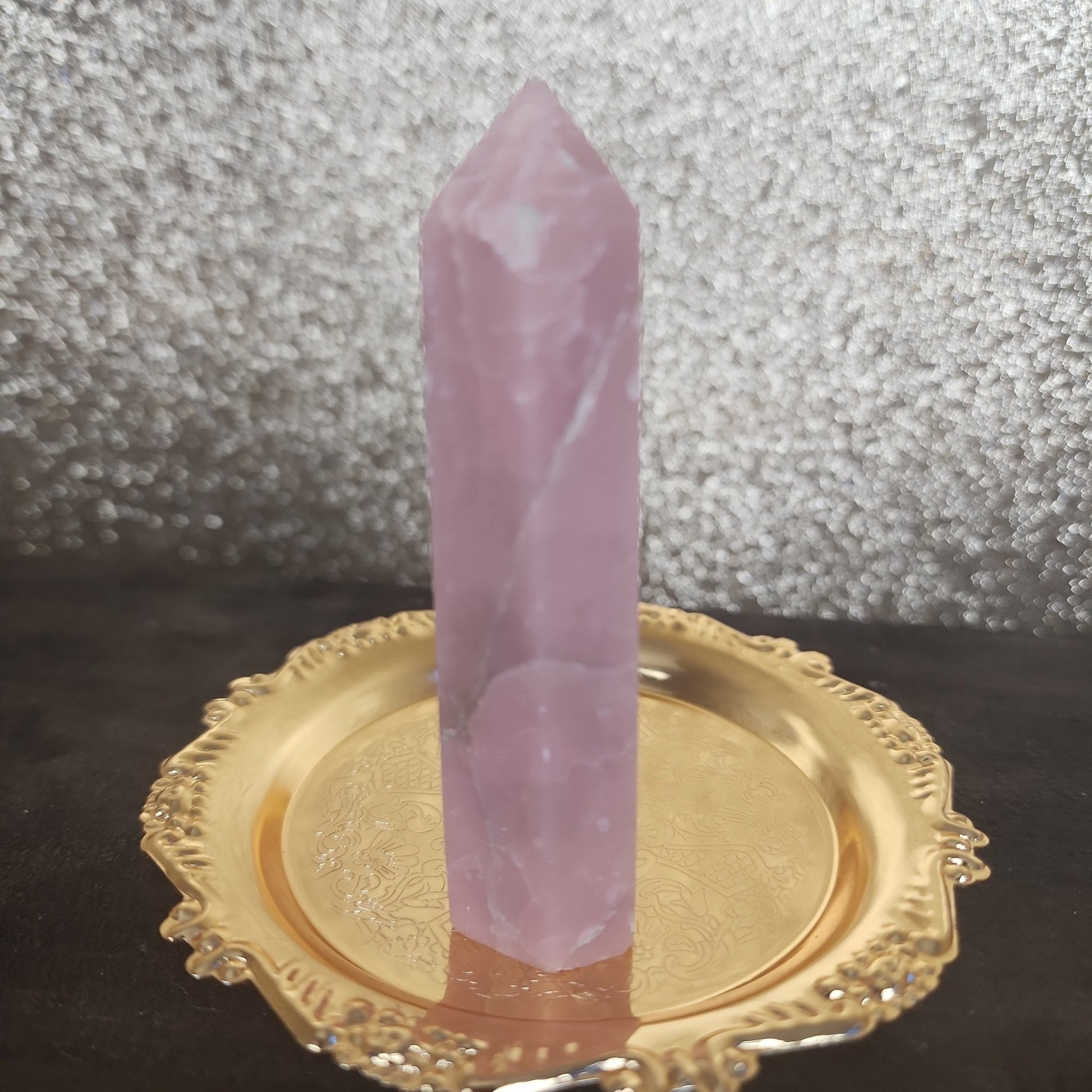Pink Opal Tower - MagicBox Crystals