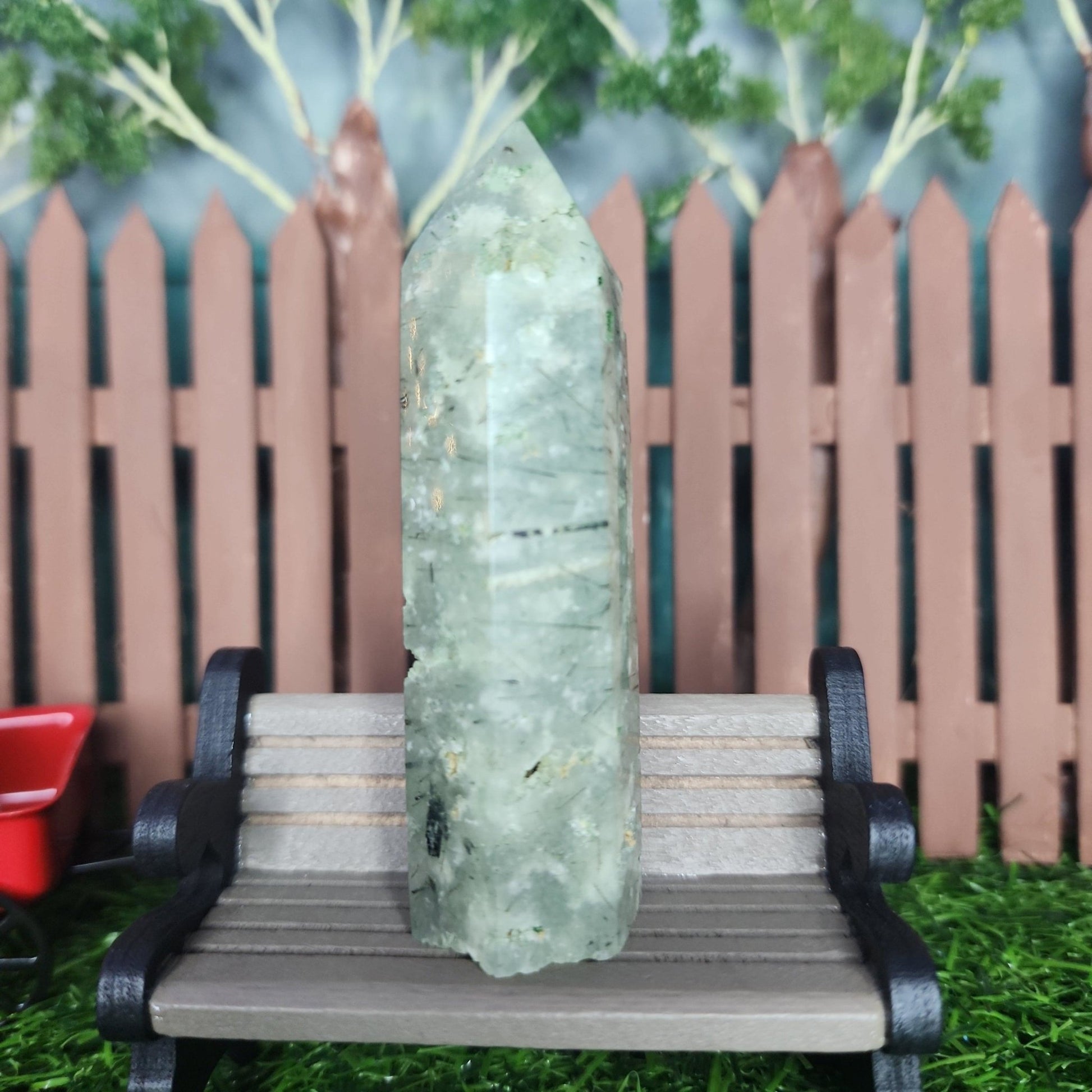 Prehnite Tower - MagicBox Crystals