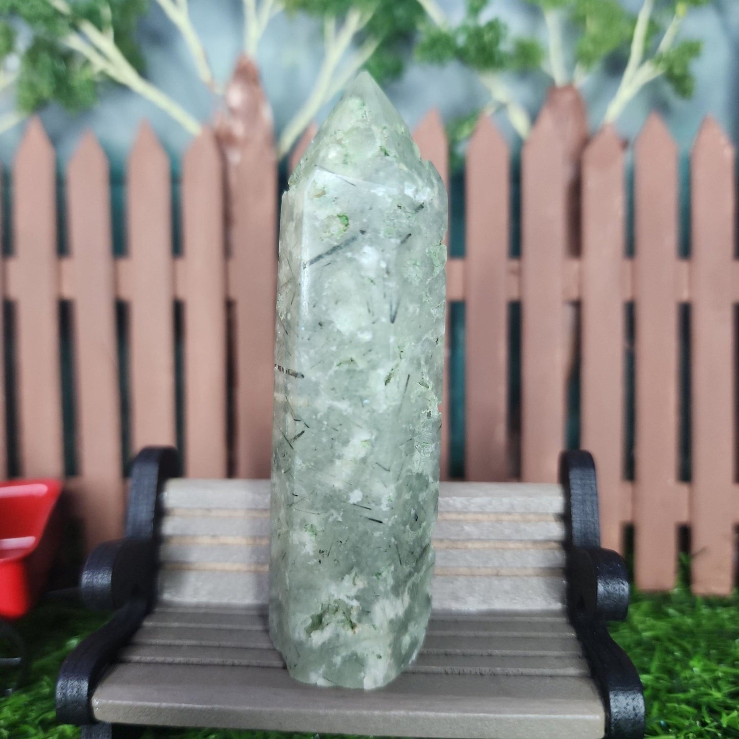 Prehnite Tower - MagicBox Crystals