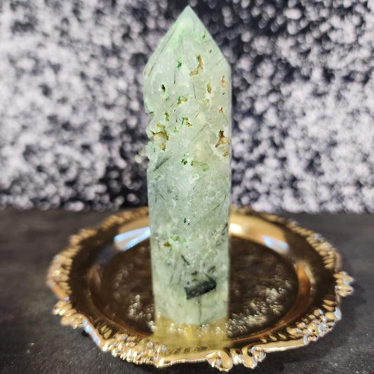 Prehnite Tower - MagicBox Crystals