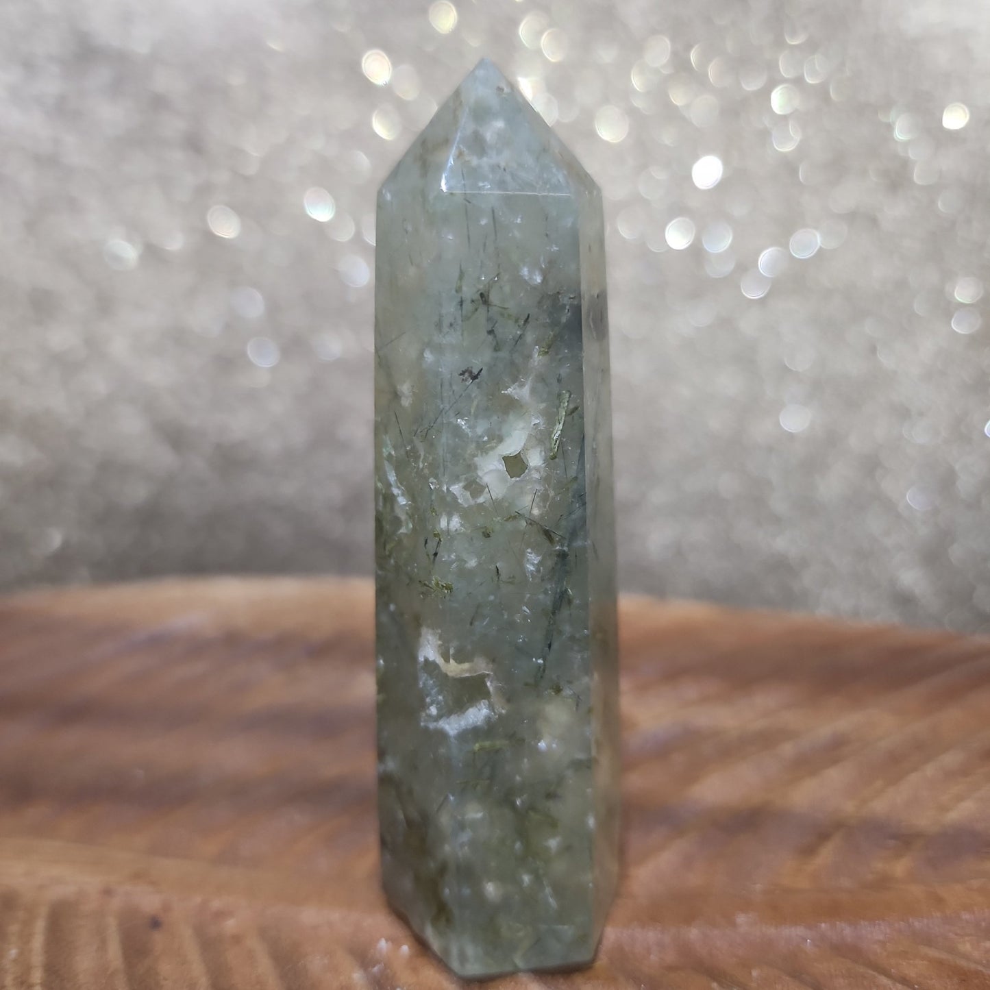 Prehnite Tower - MagicBox Crystals