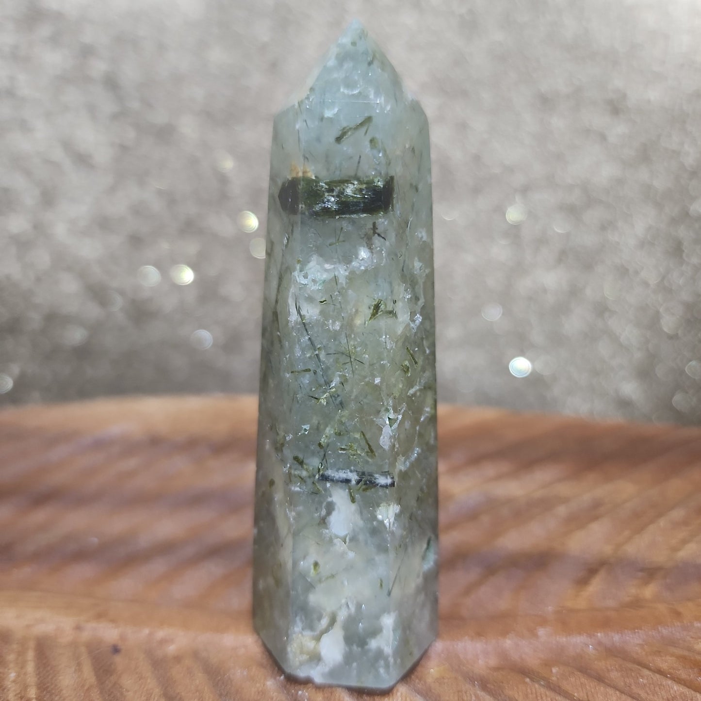 Prehnite Tower - MagicBox Crystals