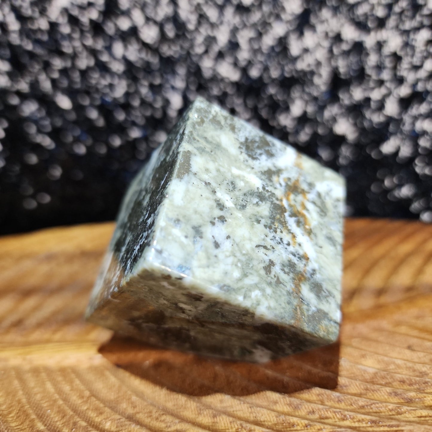 Pyrite Agate Cube - MagicBox Crystals