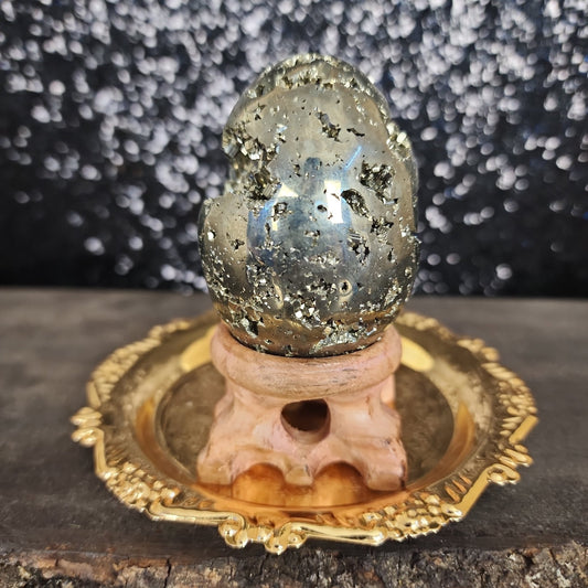 Pyrite Egg - MagicBox Crystals