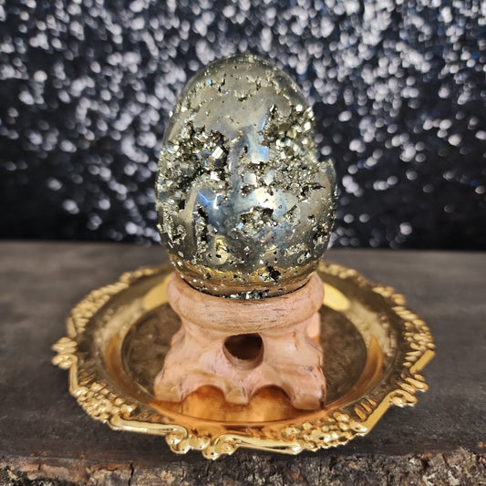 Pyrite Egg - MagicBox Crystals