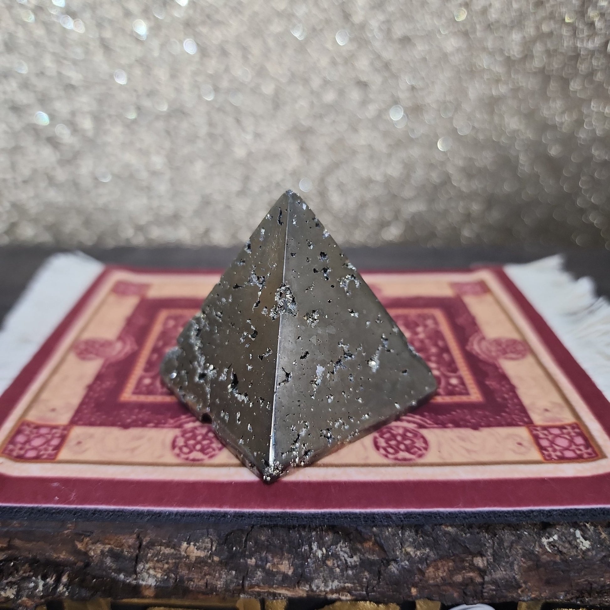 Pyrite Pyramid - MagicBox Crystals