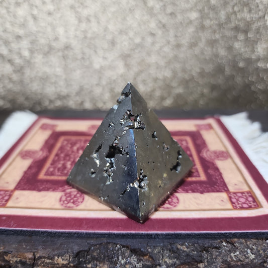 Pyrite Pyramid - MagicBox Crystals