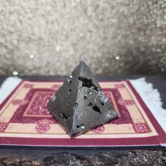 Pyrite Pyramid - MagicBox Crystals