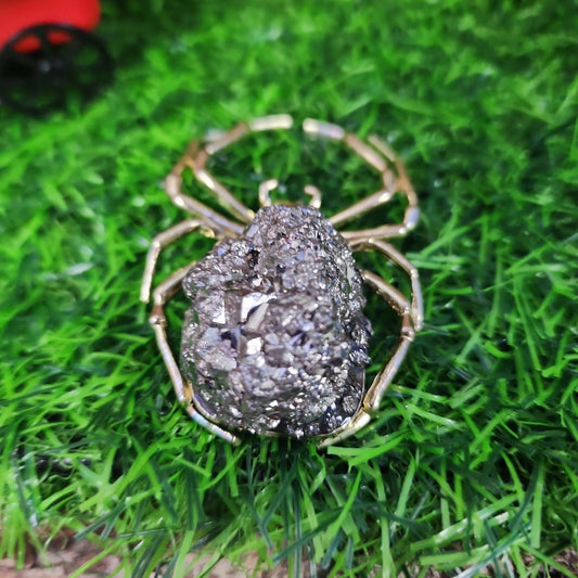 Pyrite Spider - MagicBox Crystals