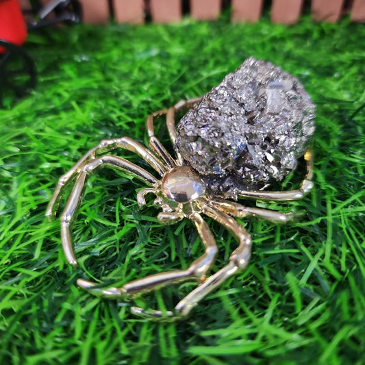 Pyrite Spider - MagicBox Crystals