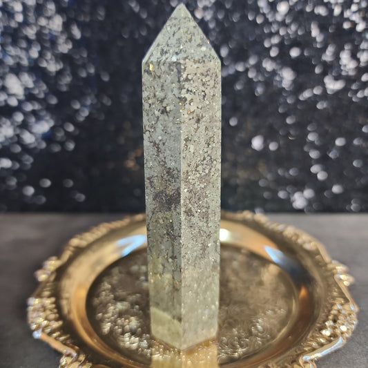 Pyrite Tower - MagicBox Crystals