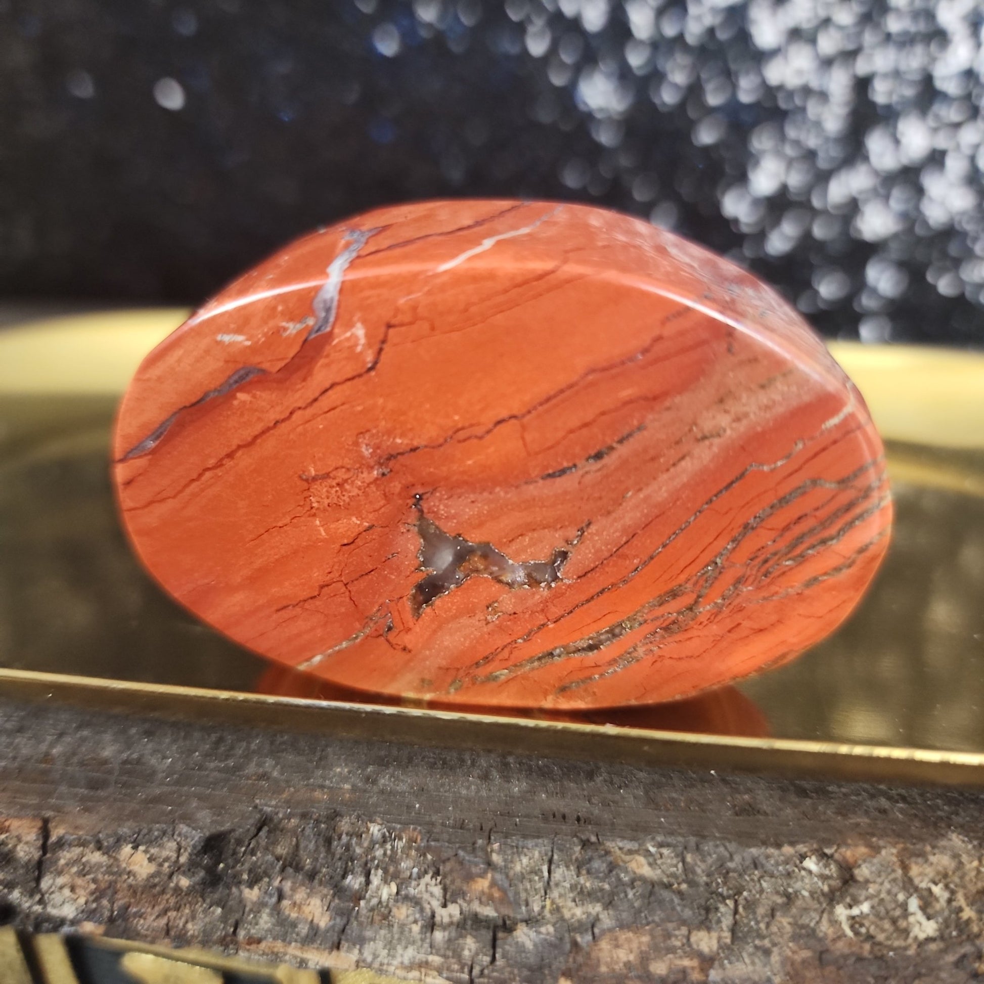 Red Jasper Palmstone - MagicBox Crystals