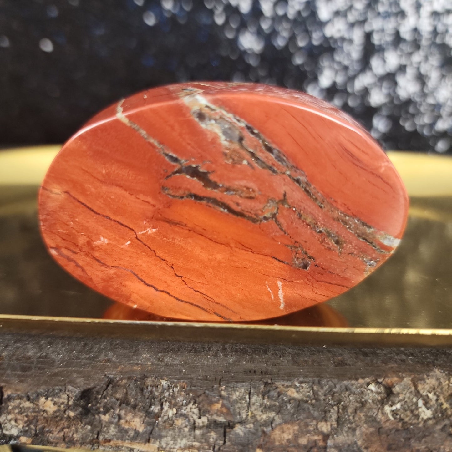 Red Jasper Palmstone - MagicBox Crystals