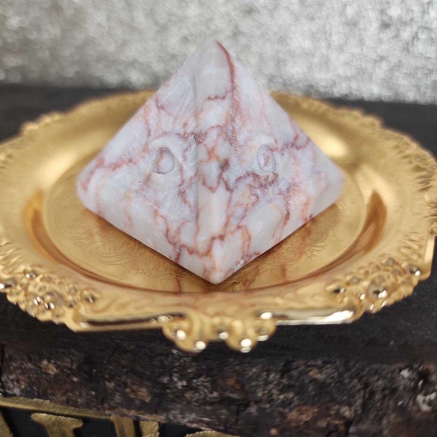 Red Vein Jasper Pyramid - MagicBox Crystals