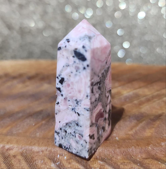 Rhodochrosite Tower - MagicBox Crystals