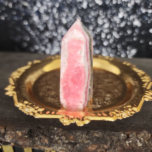 Rhodochrosite Tower - MagicBox Crystals