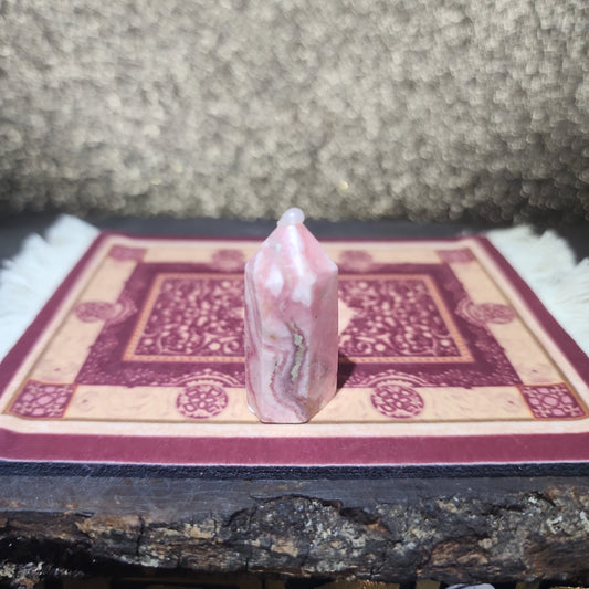 Rhodochrosite Tower - MagicBox Crystals