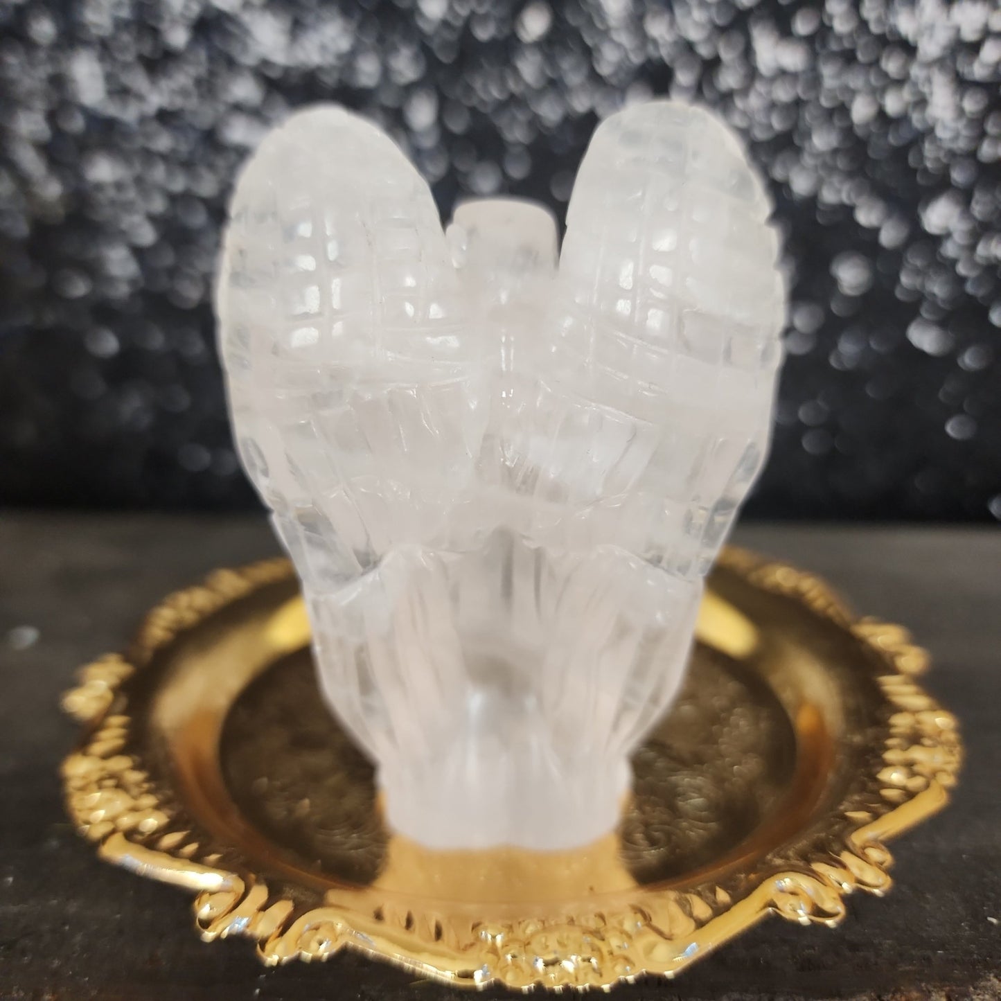 Rose Quartz Angel Man Body - MagicBox Crystals