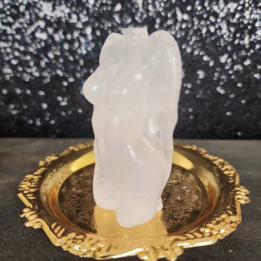 Rose Quartz Angel Woman Body - MagicBox Crystals