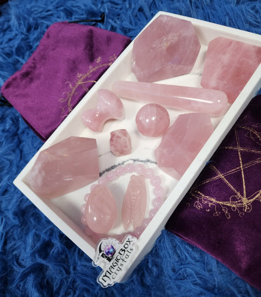 Rose Quartz Bundle - MagicBox Crystals
