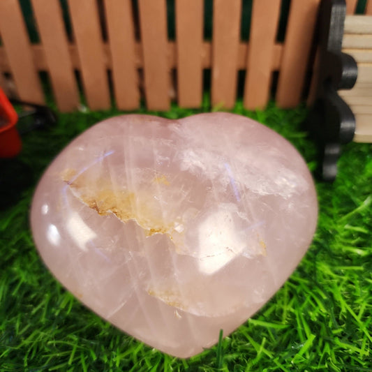 Rose Quartz Heart - MagicBox Crystals