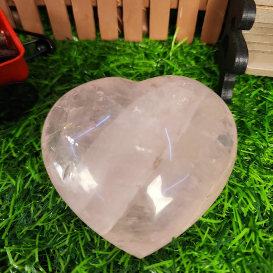 Rose Quartz Heart - MagicBox Crystals