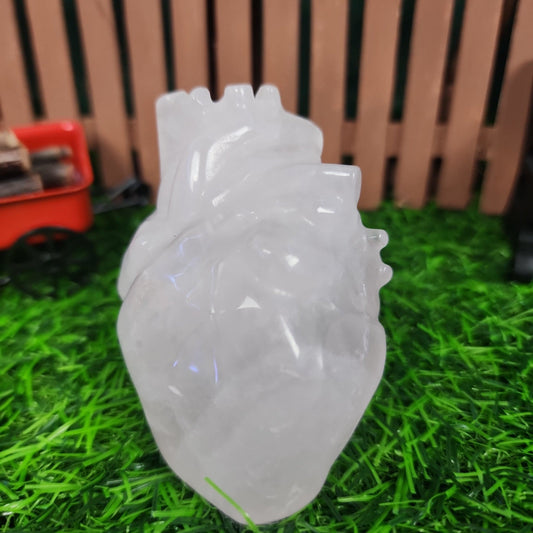 Rose Quartz Human Heart - MagicBox Crystals