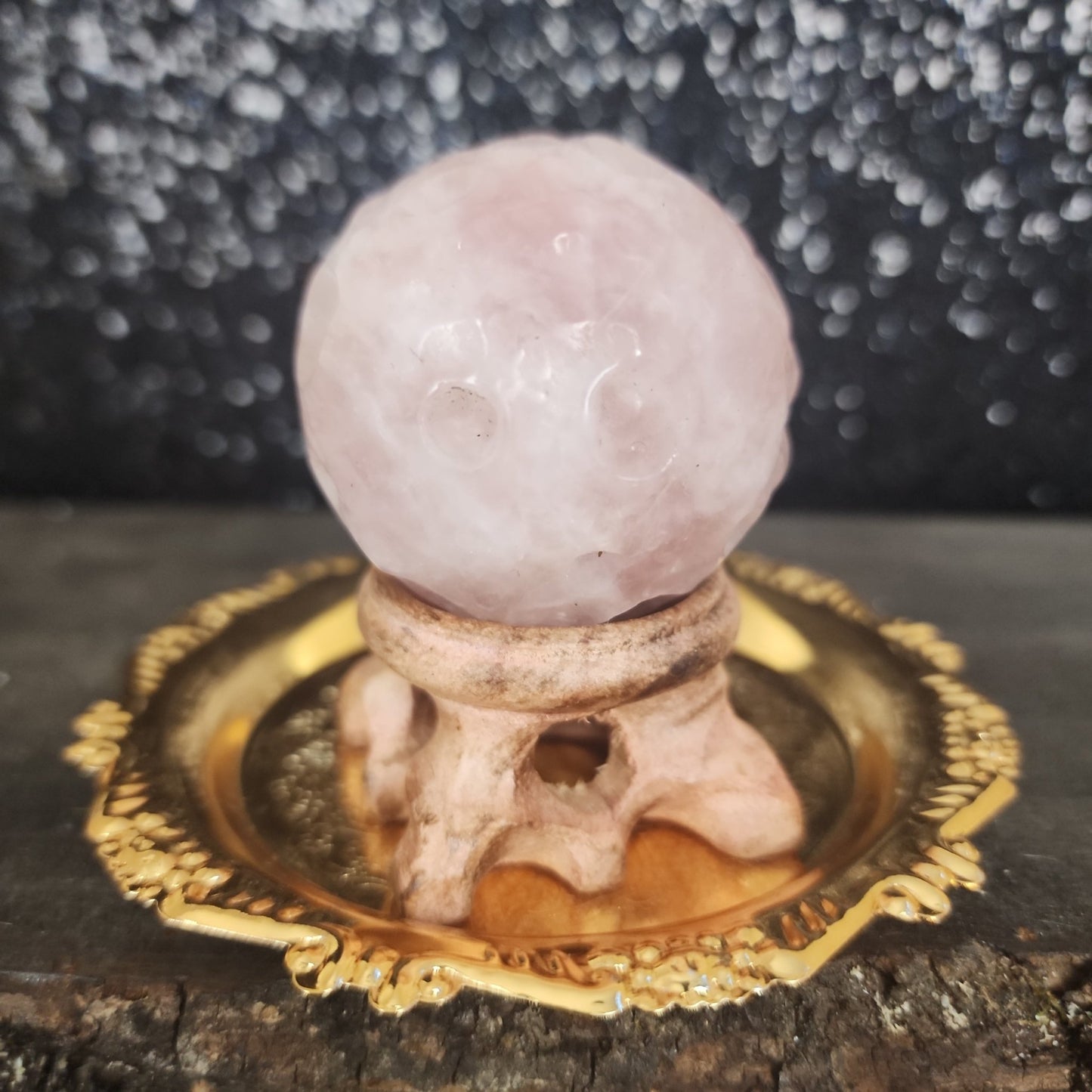 Rose Quartz Moon - MagicBox Crystals