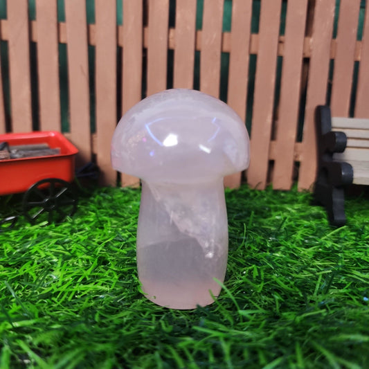 Rose Quartz Mushroom - MagicBox Crystals