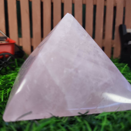 Rose Quartz Pyramid - MagicBox Crystals