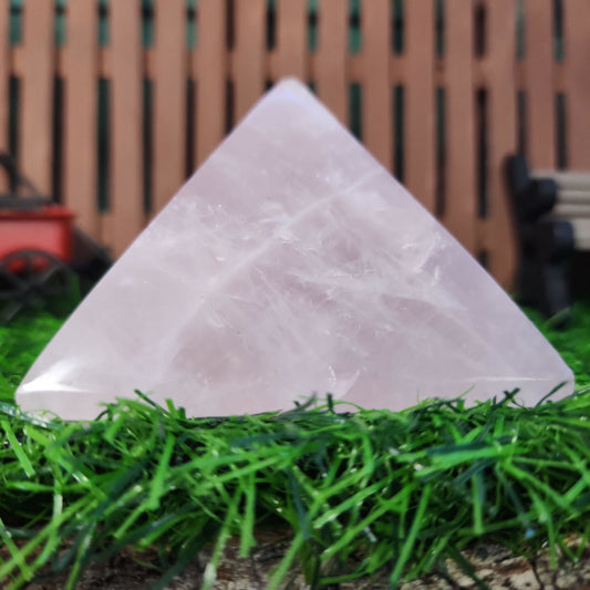 Rose Quartz Pyramid - MagicBox Crystals