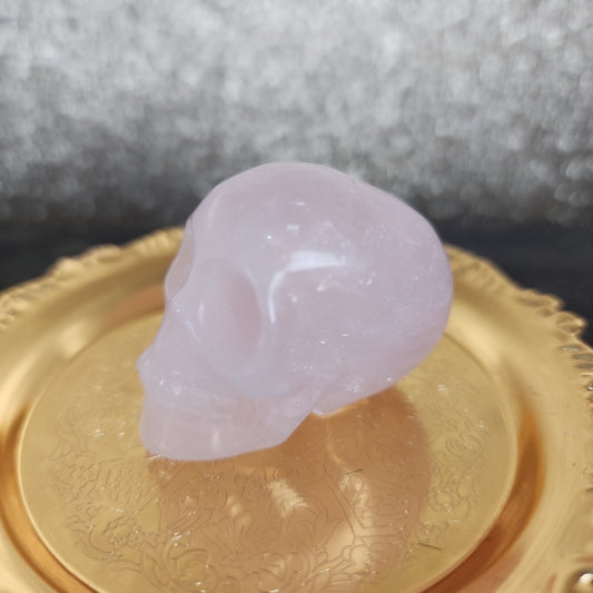 Rose Quartz Skull - MagicBox Crystals