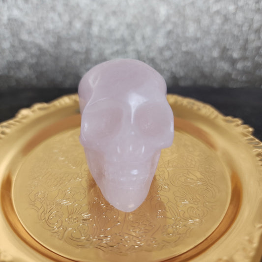 Rose Quartz Skull - MagicBox Crystals