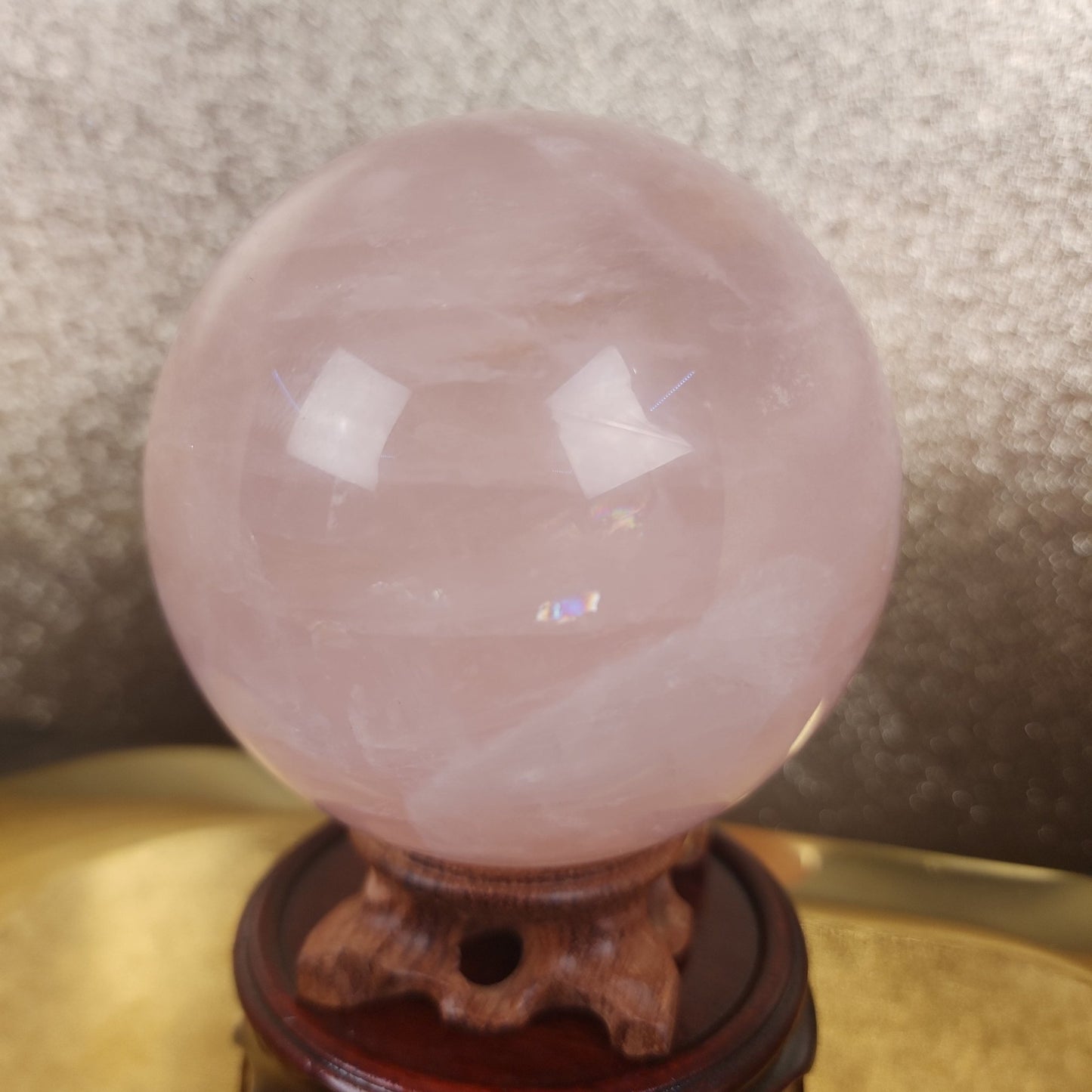Rose Quartz Sphere - MagicBox Crystals