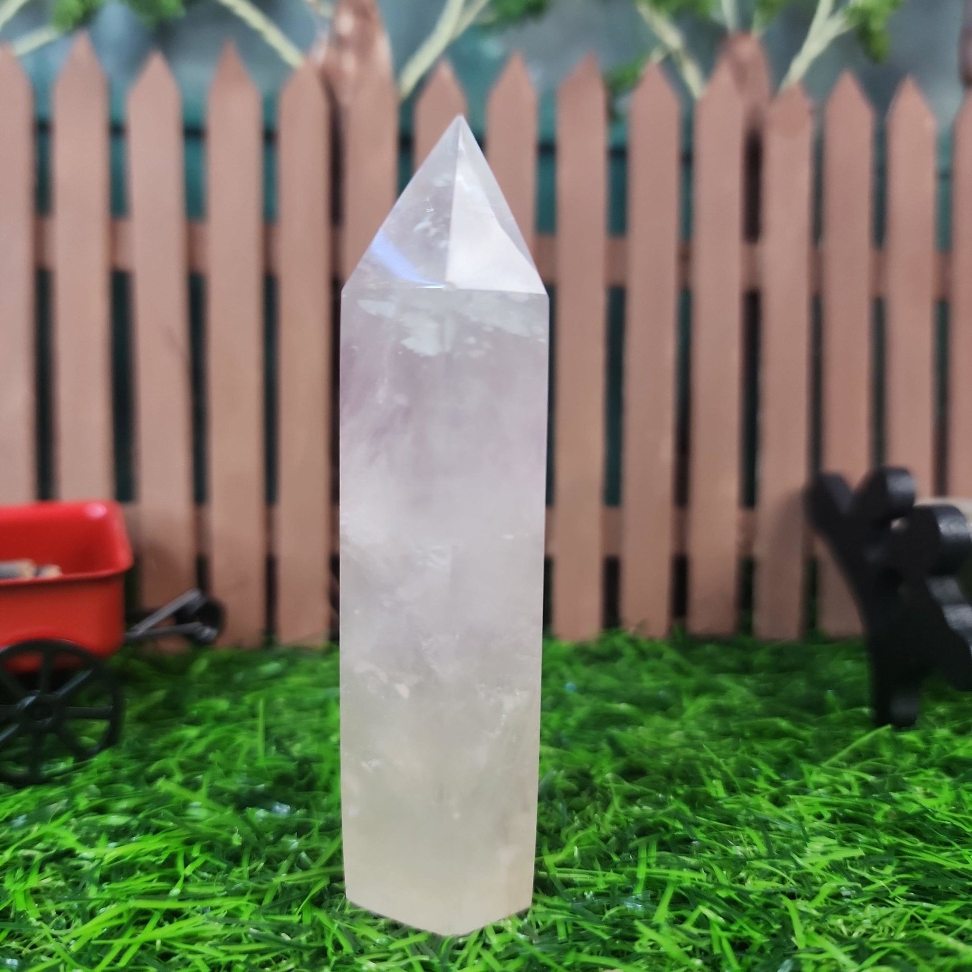 Rose Quartz Tower - MagicBox Crystals