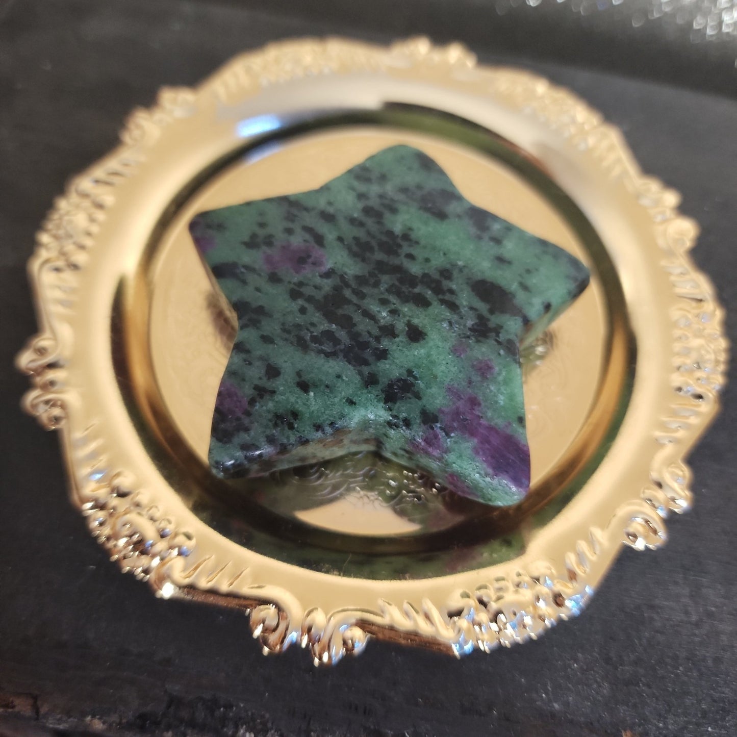 Ruby Zoisite Star - MagicBox Crystals