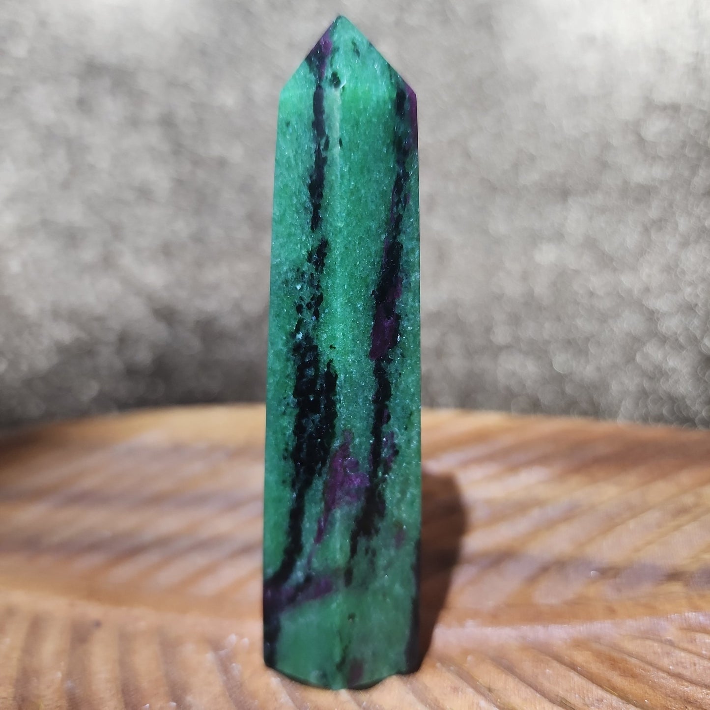 Ruby Zoisite Tower - MagicBox Crystals