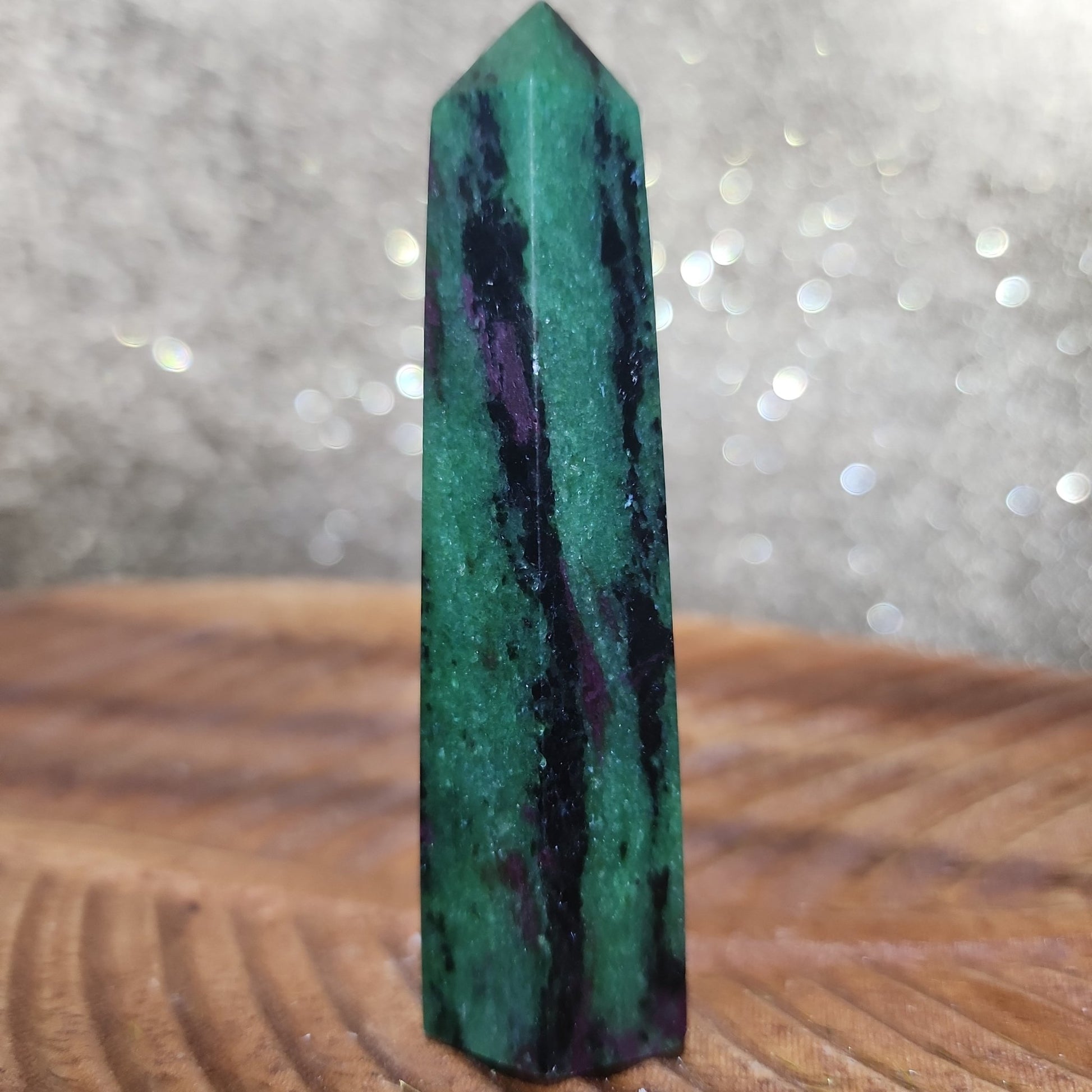 Ruby Zoisite Tower - MagicBox Crystals