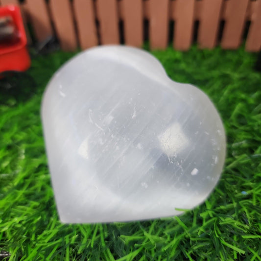 Selenite Heart - MagicBox Crystals