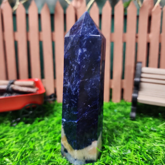 Sodalite Tower - MagicBox Crystals