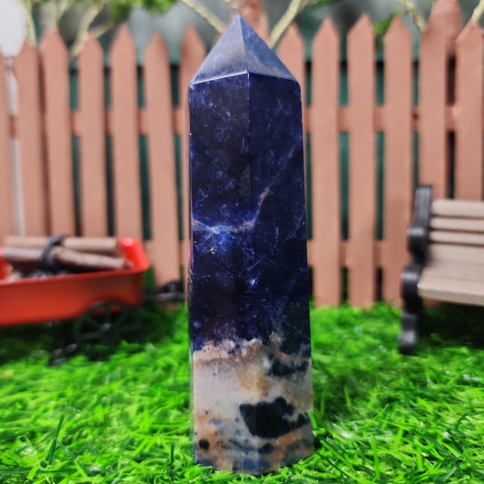 Sodalite Tower - MagicBox Crystals