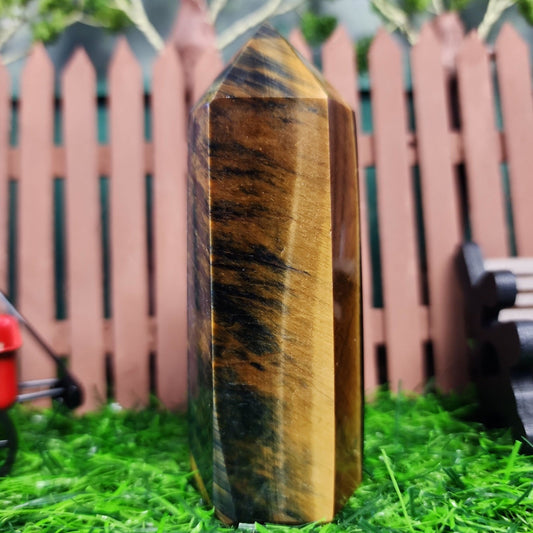 Tigers Eye Tower - MagicBox Crystals