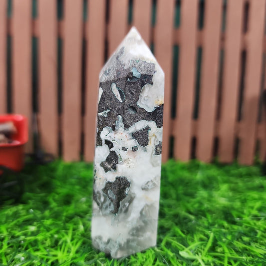 Tree Agate Tower - MagicBox Crystals