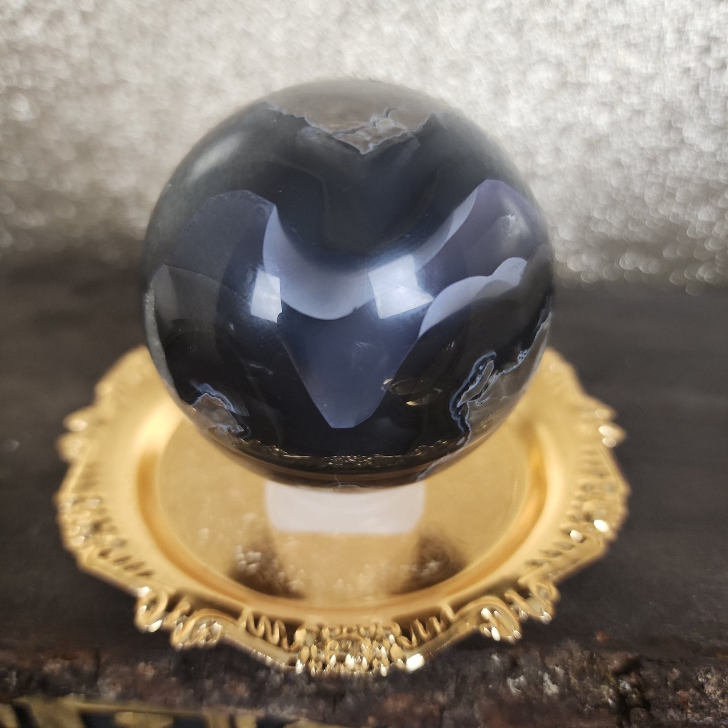 Volcanic Agate Sphere - MagicBox Crystals