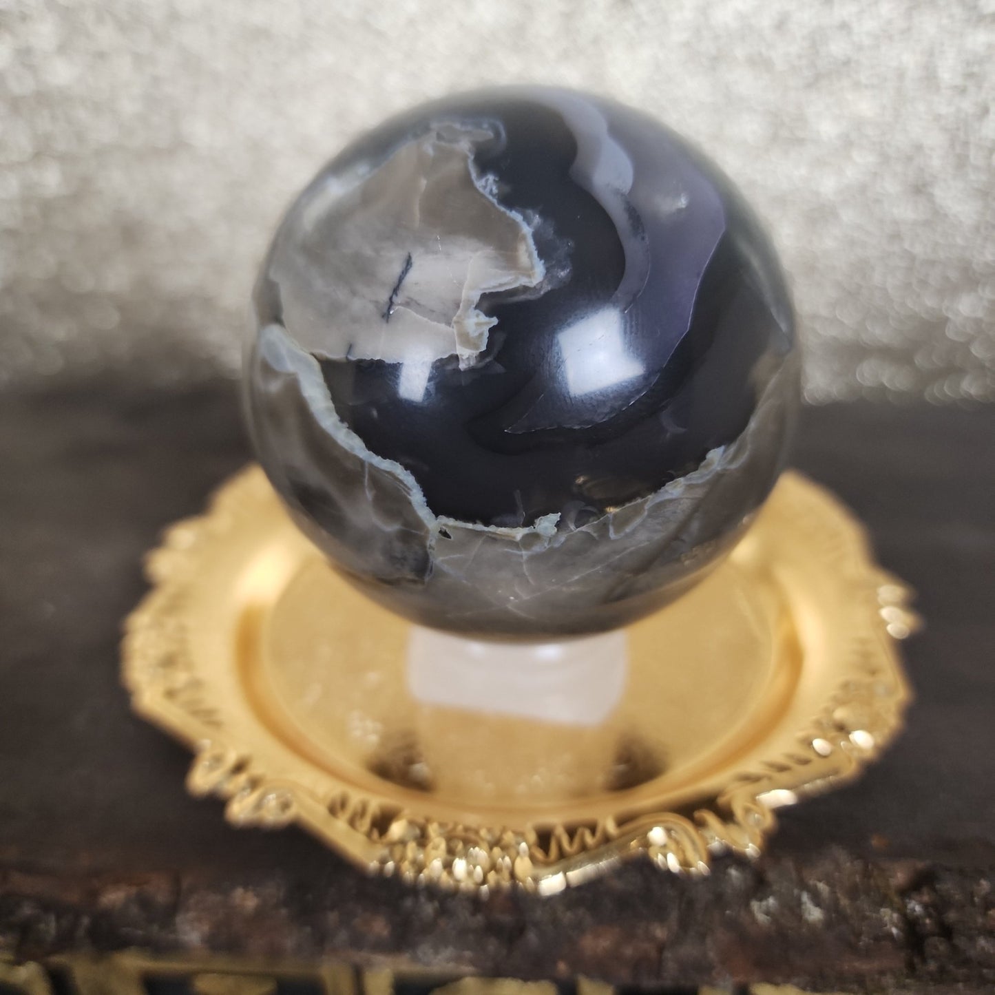 Volcanic Agate Sphere - MagicBox Crystals