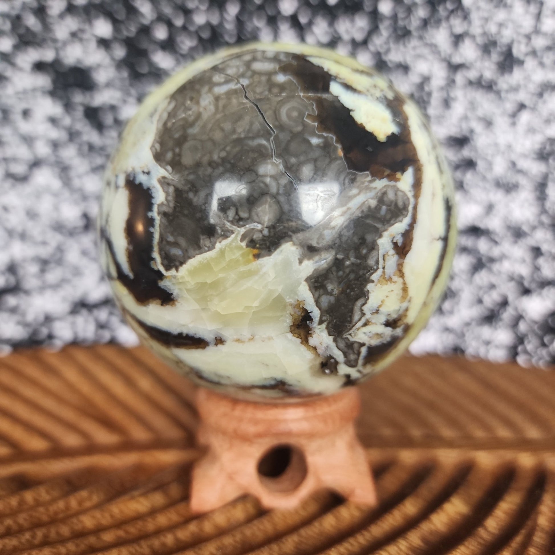 Volcanic Agate Sphere - MagicBox Crystals