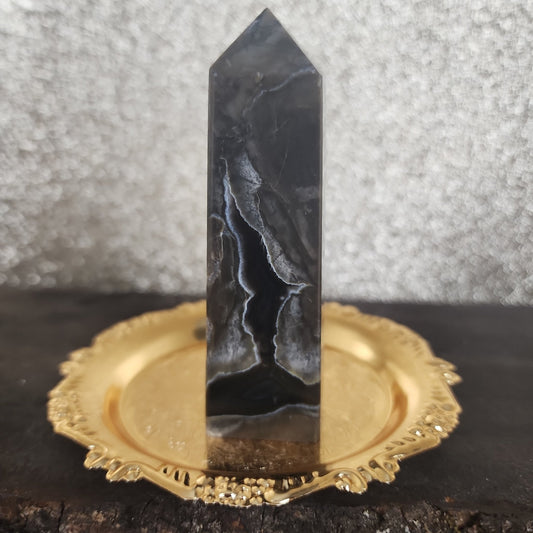 Volcanic Agate Tower - MagicBox Crystals